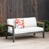 Mimosa Rhone 2 Seater Aluminium Lounge