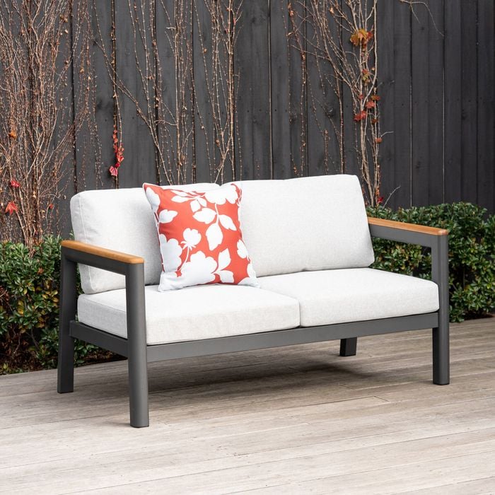 Mimosa Rhone 2 Seater Aluminium Lounge