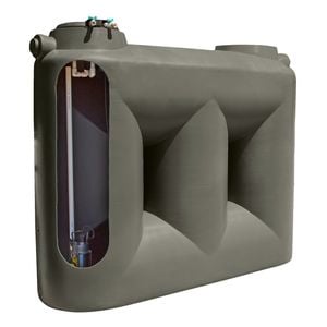 Clark Tanks 5000L Mangrove Tradepack Tank And Davey Evo MK2 Pump