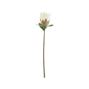 65cm White Queen Protea Artificial Flower