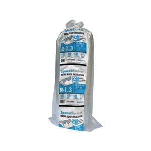 Earthwool 55mm x 1200mm x 15000mm 18m²  Space Blanket R1.3 Metal Roof Insulation - Pack of 1