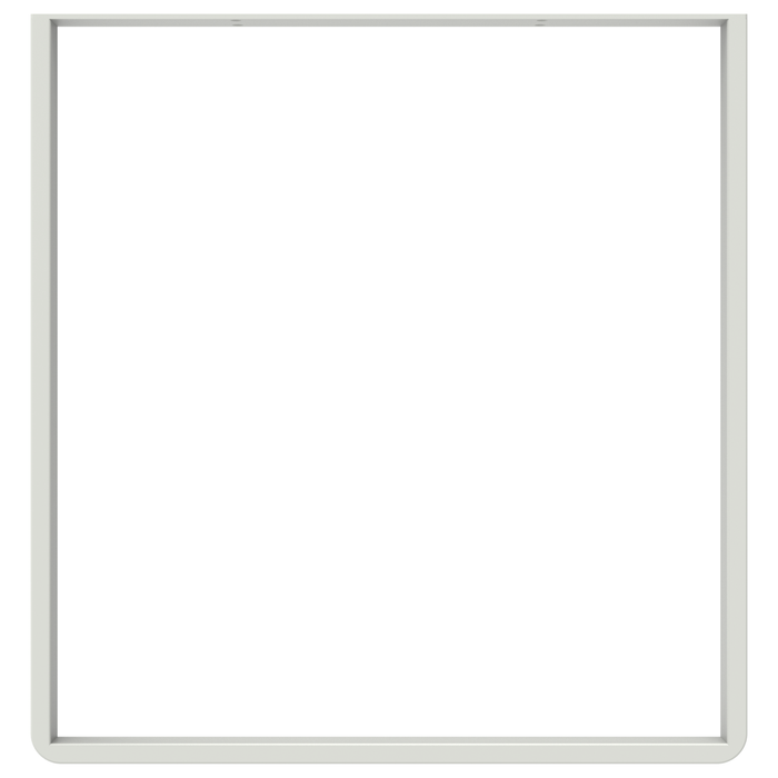 Rapid Steel Tube Tikal Table Leg 700 x 732 x 50mm White