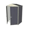 Build-a-Shed 1.5 x 0.8 x 2.3m Double Hinged Door Gable Shed - Grey