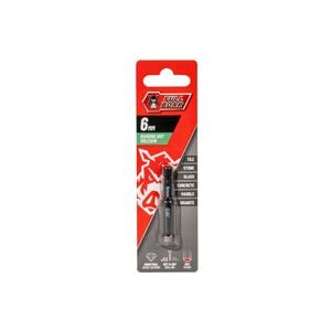 Full Boar 6mm Diamond Grit 1/4" Hex Shank Holesaw Bit FDGH-6