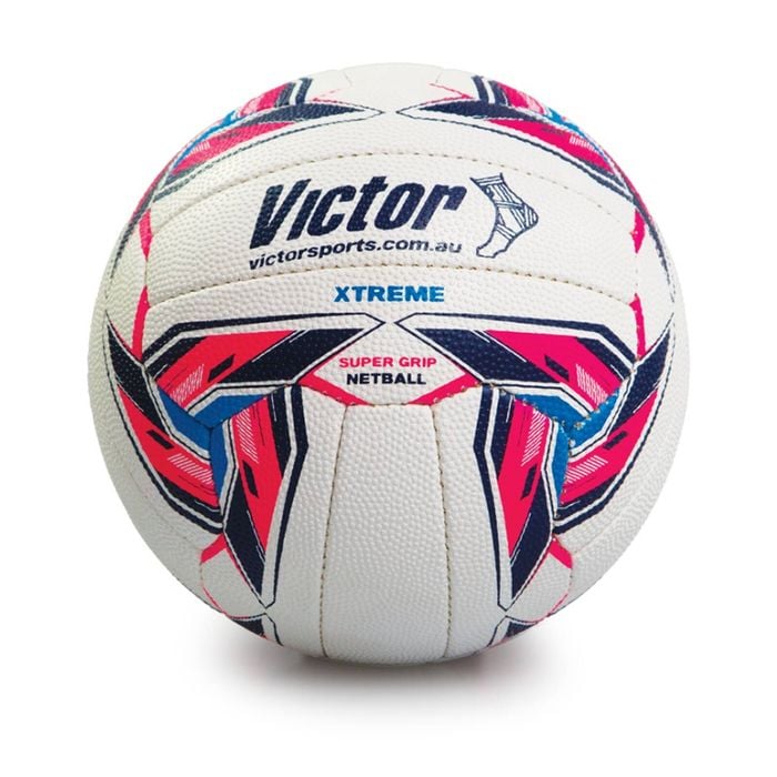 Victor Sports Netball X-Treme Size 4 Superior Grip Durable Rubber Ball