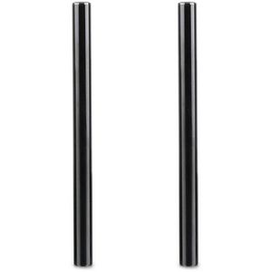 SmallRig 15mm Black Aluminum Alloy Rod (M12-200mm / 8in) (2pcs) 1051
