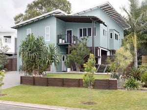A Queensland house given a complete exterior makeover