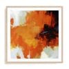 Artey | Red Tail II - Framed Print - Natural Frame - 90 x 90cm
