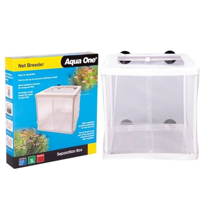 Aquarium Fish Breeder Net Large 5 Litres (27cm x 16cm x 15cm) by Aqua One