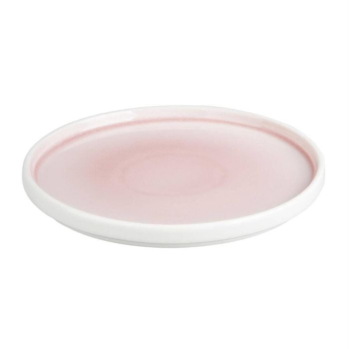 Olympia Fondant Plate Pink 215mm 6 Pack Catering Tableware Crockery