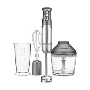 Cuisinart Versamix 800w Electric Hand Blender W/ Storage Case - Stainless Steel