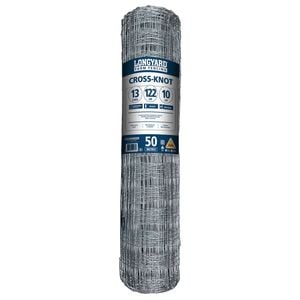 Longyard 1.22 x 50m 13 x 10 x 2mm Cross Knot Wire Mesh