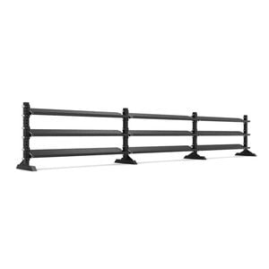 Smai 1.1m 3 Dumbbell Storage Shelf - Vanta Series -