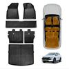 3D Floor Mats Boot Liner Set for BYD Sealion 5 2026-Onwards Cargo Kick Back Seat  Cover