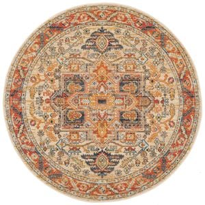 Heritage 850 Rust 200x200cm Rug