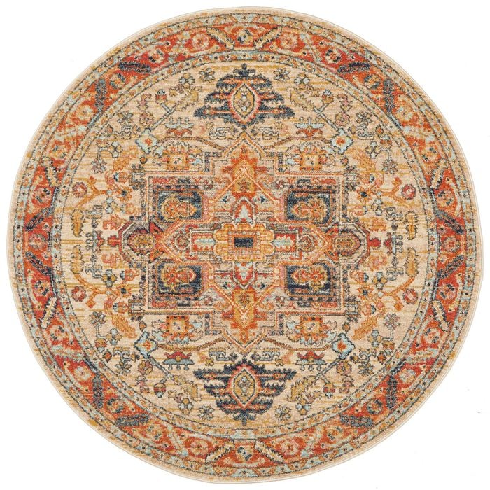 Heritage 850 Rust 200x200cm Rug