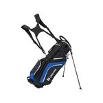 Costway Golf Club Bag w/14-Way Full Length Dividers Free Stand Blue