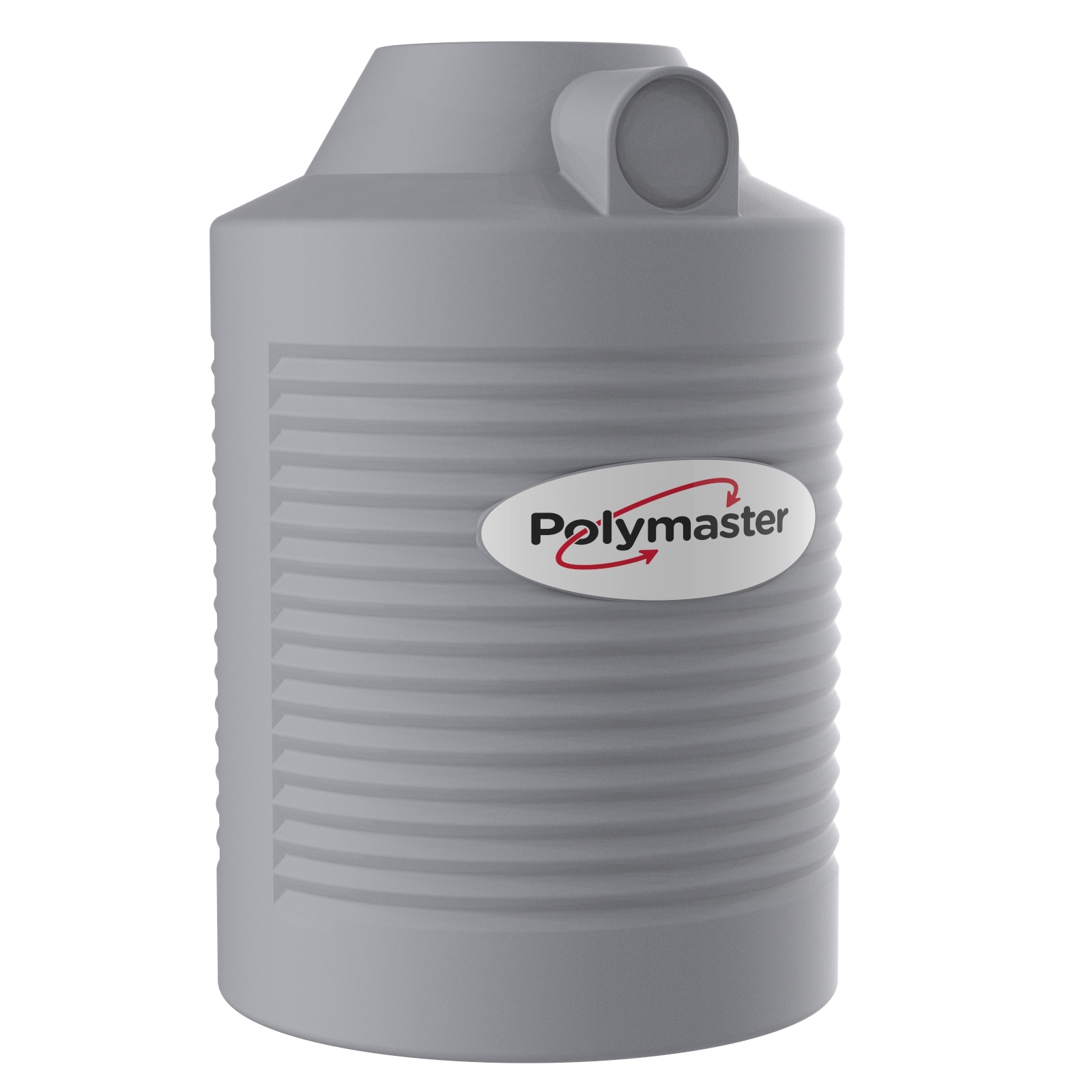 Polymaster 2270L Low Profile Round Corrugated Water Tank - Birch Grey thumbnail 2