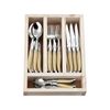 Laguiole Jean Neron 24pc. Cutlery Set - Light Horn
