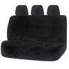 MyCar Universal Finesse Faux Fur Seat Covers - Universal Size 06/08H - Charcoal