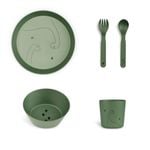 Tableware Set Dino Green