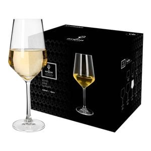 Argon Tableware Soho Crystal White Wine Glasses - 420ml - Pack Of 24