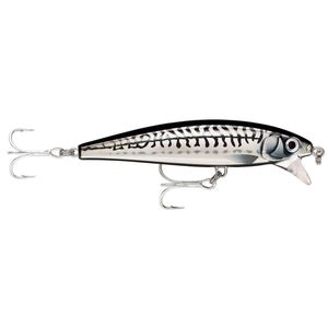 Rapala XRap Magnum Cast 10cm Hard Body Fishing Lure HD Chrome Mackerel