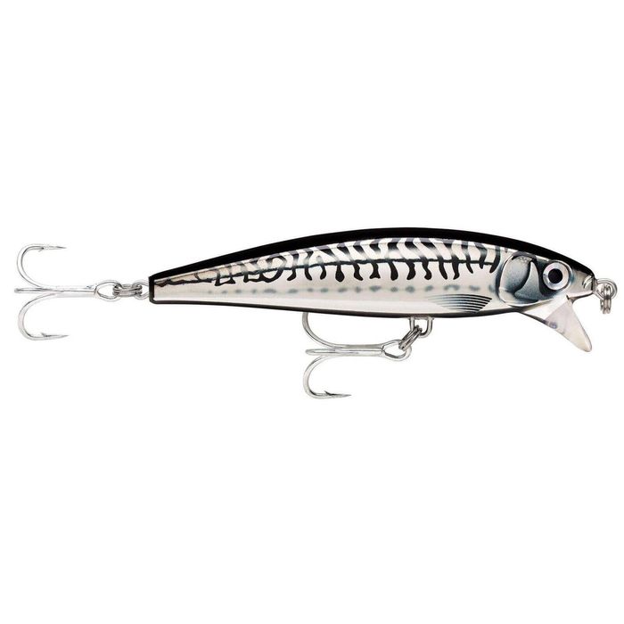 Rapala XRap Magnum Cast 10cm Hard Body Fishing Lure HD Chrome Mackerel