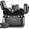 MAONO WAVE T1 MINI Wireless Microphone (2 MICS) (Type-C with Charging Case)