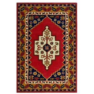 Traditional Handmade Wool Rug-Mascot 6357-Red-160x230cm