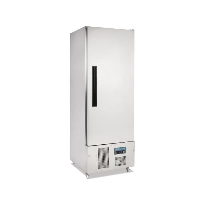 Polar G-series Slimline Upright Fridge 440ltr - Commercial Solid Door Upright Fridges (g590-a)