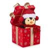 Christabelle 30cm Animated Penguin Gift Box Christmas Light Up DisplayLED Outdoor Indoor Xmas Yard Lawn Statue
