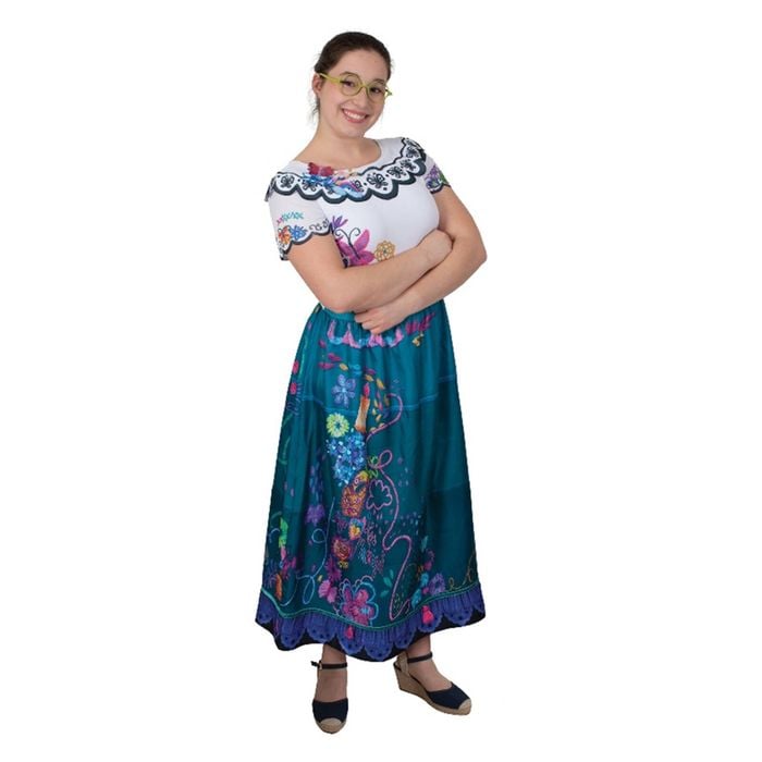 Disney Mirabel Deluxe Adult/Ladies Encanto Costume Dress Up Party Outfit Size S