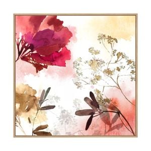 Artey | Bohemian II - Framed Canvas - Natural Frame - 120 x 120cm