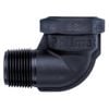 Marley Philmac 1⁄2" Black Mi/Fi Threaded Elbow