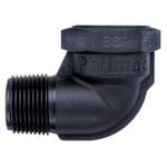 Marley Philmac 1⁄2" Black Mi/Fi Threaded Elbow