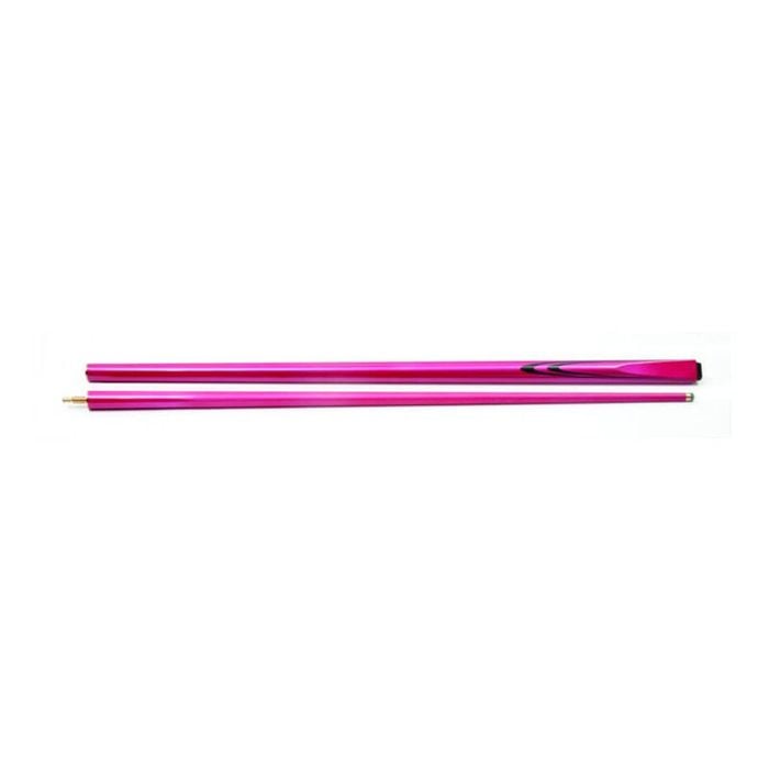 Cuemaster Pink 2-Piece Cue Metallic Finish 57 inch Billiards/Pool/Snooker