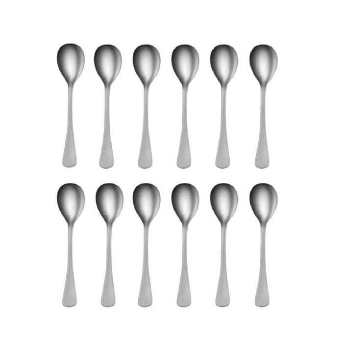 Tablekraft Elite Stainless Steel Fruit Spoons - Set 12