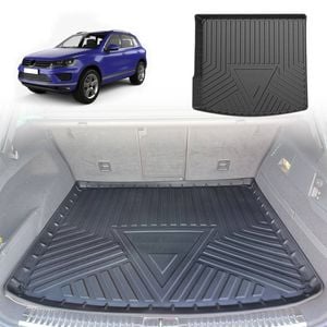 AUSGO Boot Liner for Volkswagen Touareg 2011-2019 Cargo Trunk Mat Boot Mat