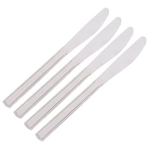 Stainless Steel Dinner Knives - Pack of 4