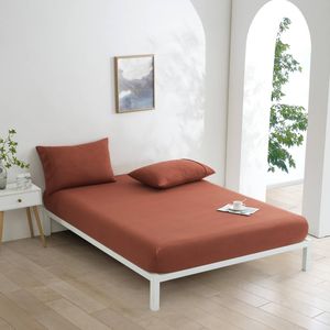 Dreamaker Micro Flannel Combo Fitted Sheet Set Sienna Super King