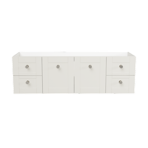 New England Joinery 1500mm Diadem Wall Hung Centre Bowl Vanity - Cabinet Only