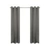 Smart Home Products 120 x 223cm Steel Mali Eyelet Blockout Curtain - 2 Pack