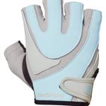 Harbinger Women's Small Training Grip Fitness Gloves - Blue/Grey