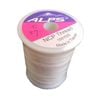 Alps 100yds of White Rod Wrapping Thread - Size C (0.2mm) Rod Binding Cotton