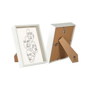 Nicola Spring 3D Deep Box Photo Frames - A4 (8 x 12") - Pack of 2
