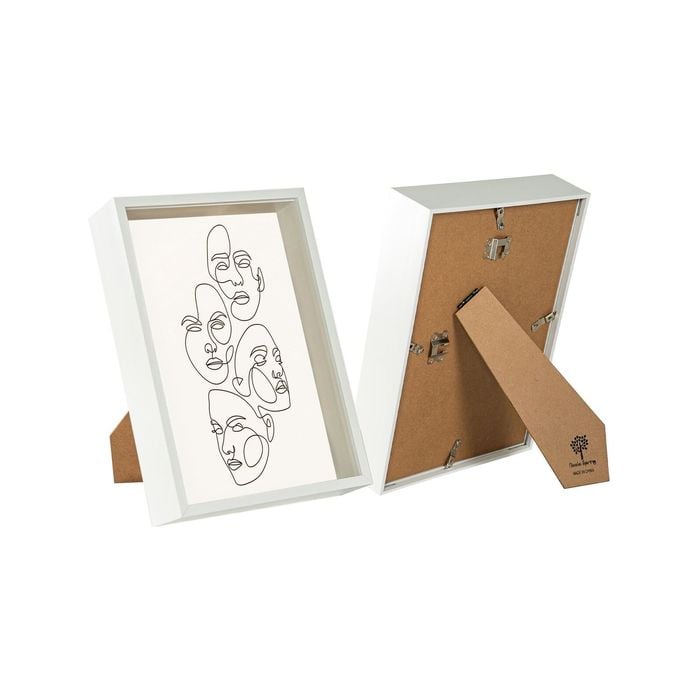 Nicola Spring 3D Deep Box Photo Frames - A4 (8 x 12") - Pack of 2