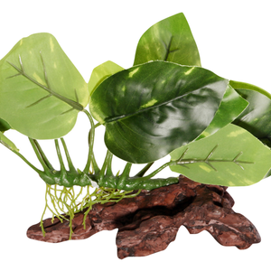 Aqua One Garden on Wood Plastic Plant- X-Small (28101)