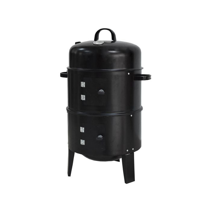Jumbuck 3 In 1 Barrel Charcoal Smoker BBQ