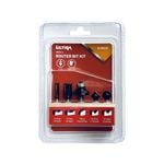 Ultra 6.4mm 5 Piece Router Bit Set